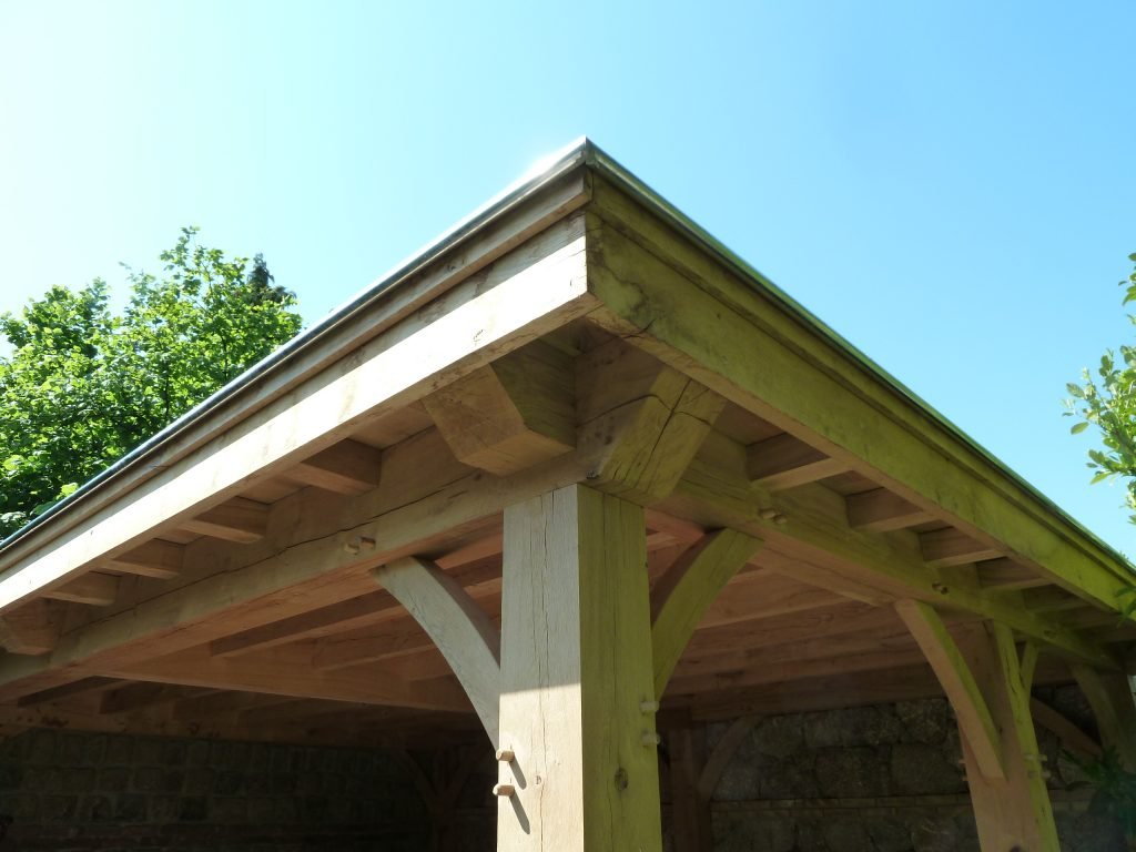 Eikenhouten Terrasoverkapping